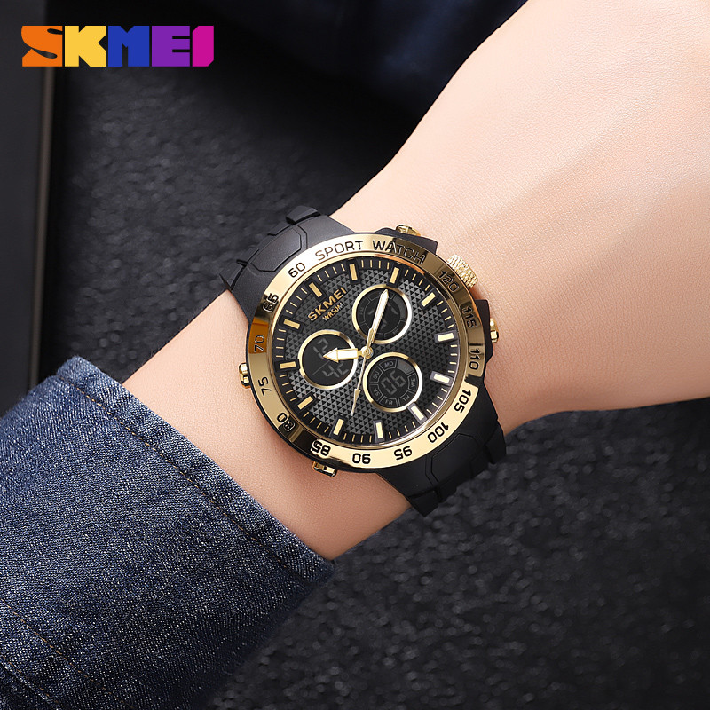 ساعت مچی عقربهای مردانه کوارتز اسکمی مدل 2106 GD