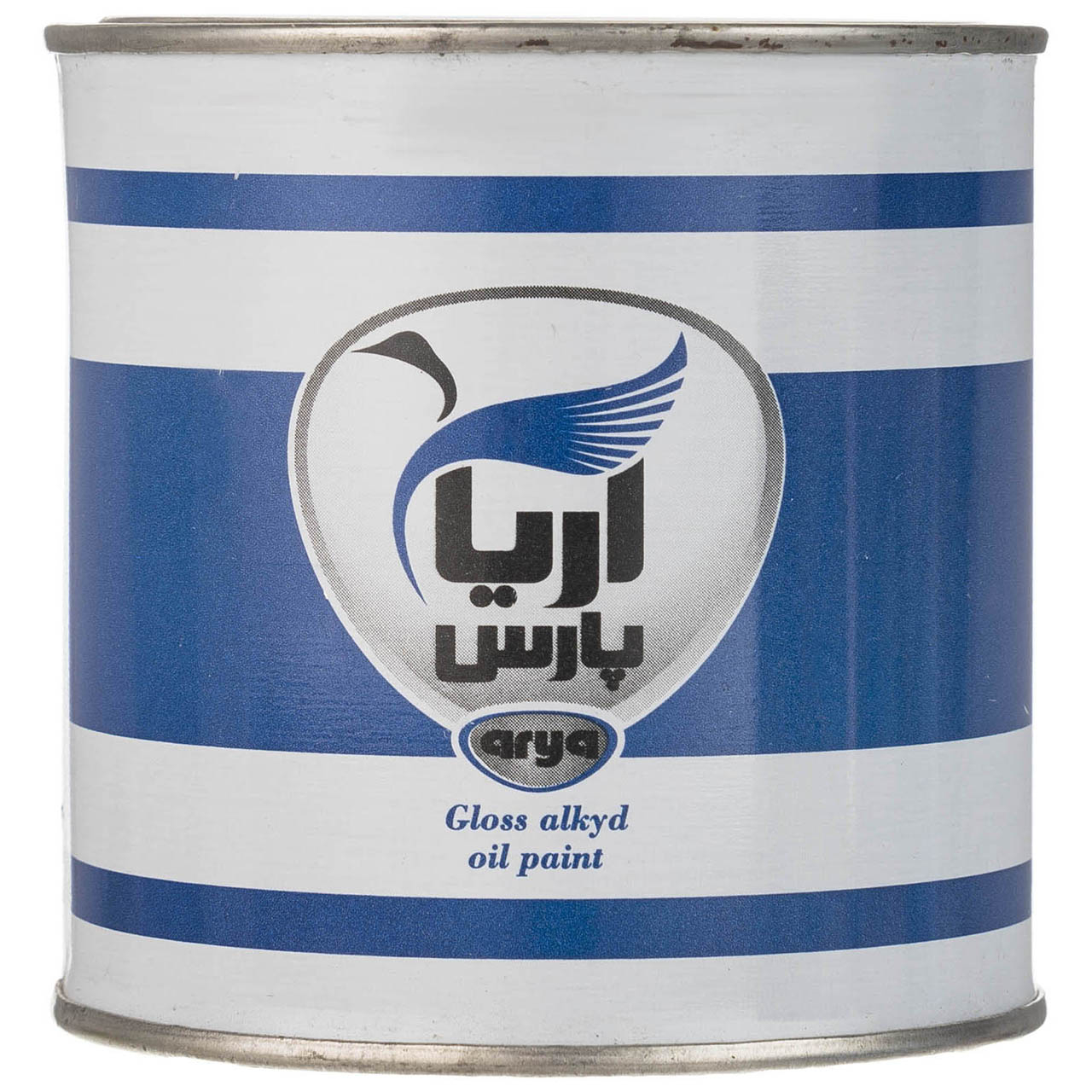 قوطی رنگ مشکی آریا پارس کد E1009 حجم 236 میلی لیتر
