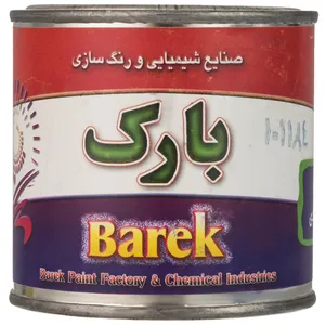 قوطی رنگ سبز کمرنگ بارک کد 101184 وزن 250 گرم