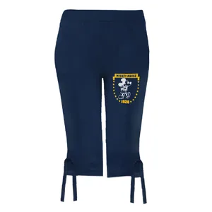 شلوارک زنانه مدل میکی رنگ سرمه ای