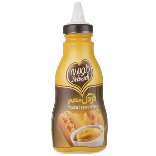 سس خردل ملایم دلوسه مقدار 380 گرم