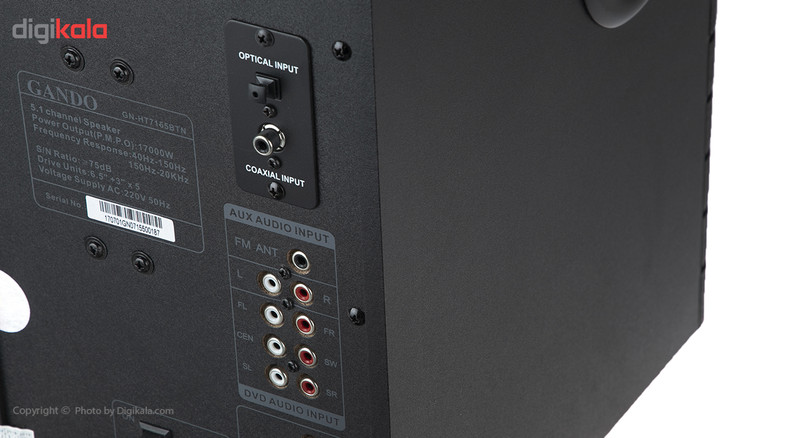 سینمای خانگی گاندو مدل GN-HT7155BTN
