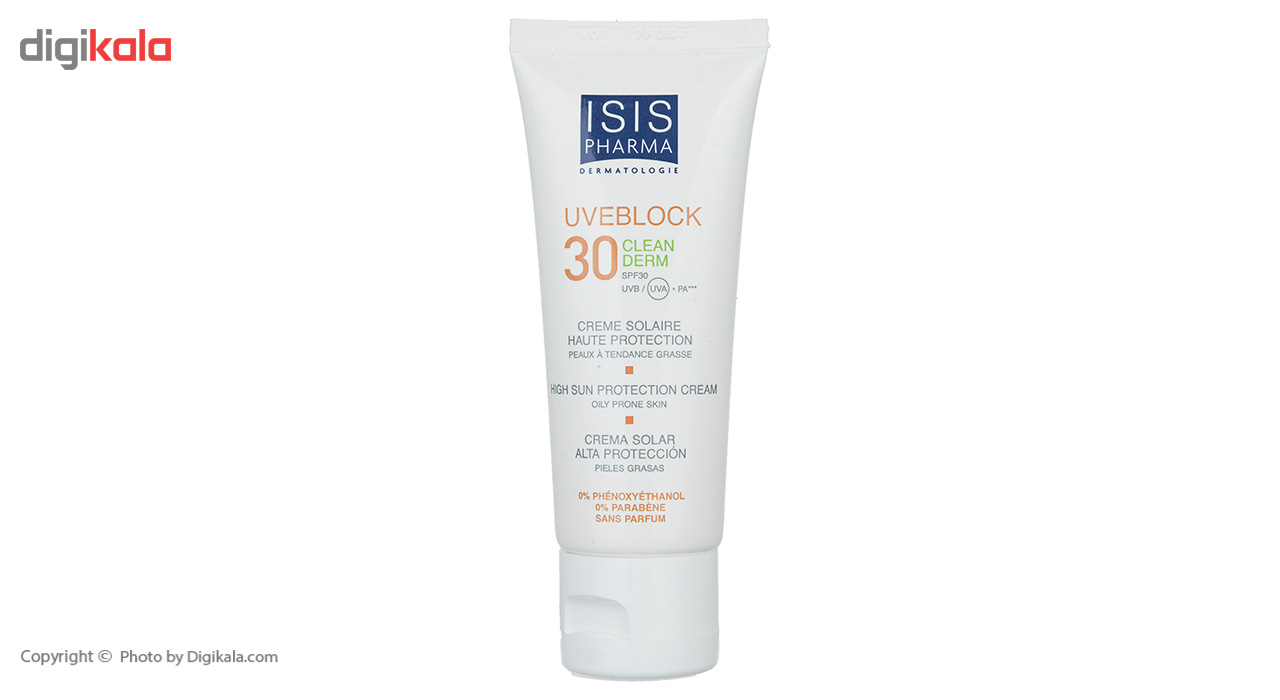 کرم ضد آفتاب آیسیس فارما مدل UVEBlock 30 حجم 40 میلی لیتر
