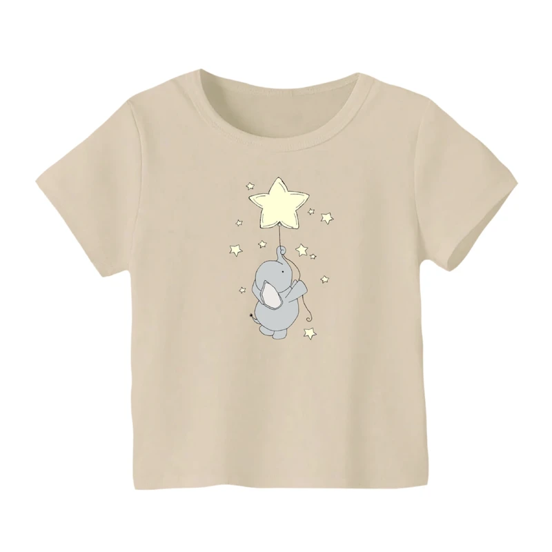 تی شرت آستین کوتاه بچگانه مدل فیل کد ۱۱