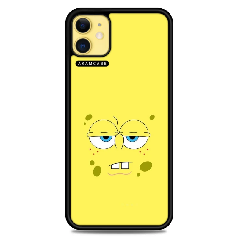 کاور آکام مدل AMC-WA11-SPONGE BOB7 مناسب برای گوشی موبایل اپل iPhone 11
