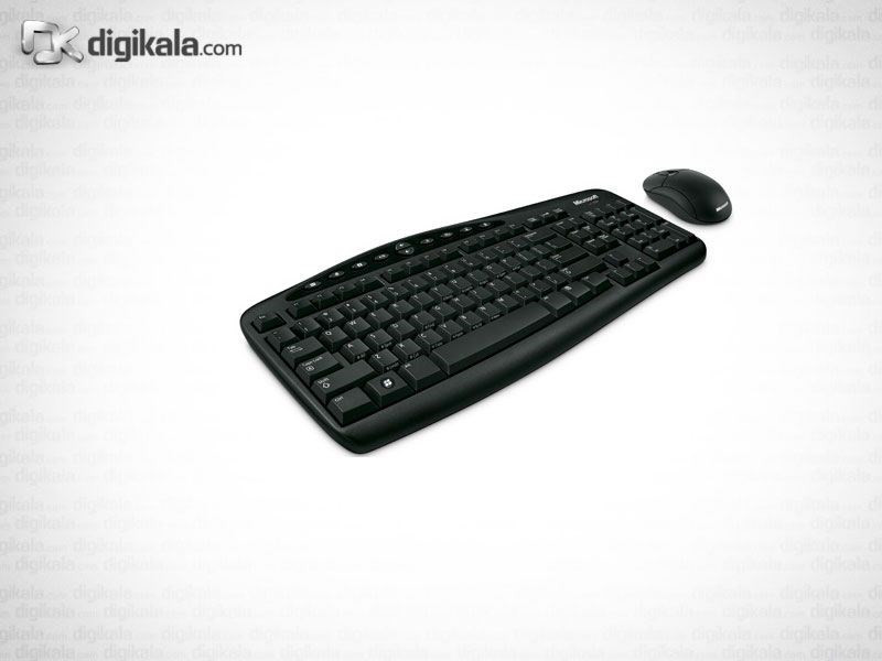 کیبورد و ماوس بیسیم مایکروسافت دسکتاپ 700 1