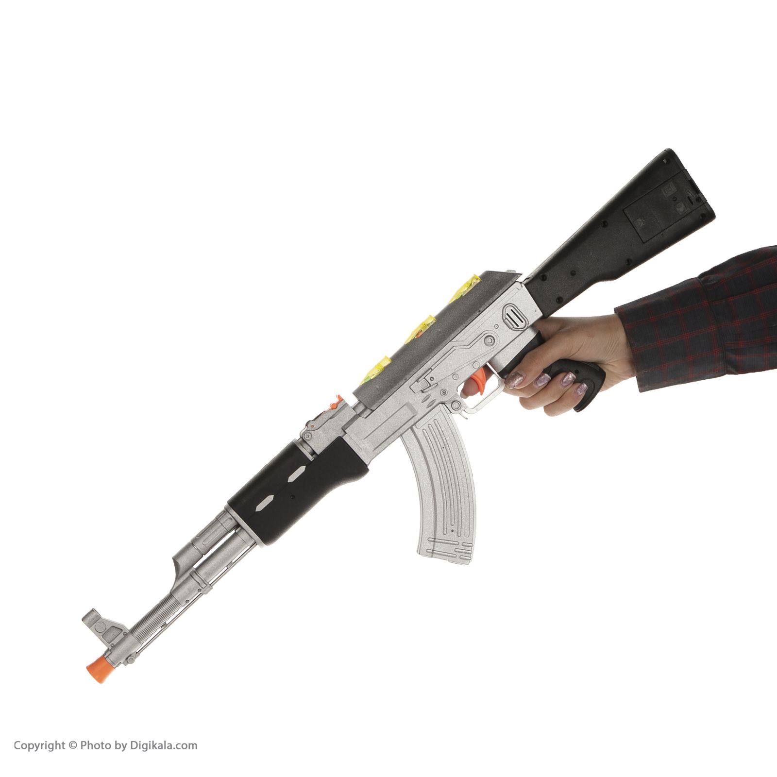 تفنگ بازی طرح AK-47 مدل LX.76223B -  - 6