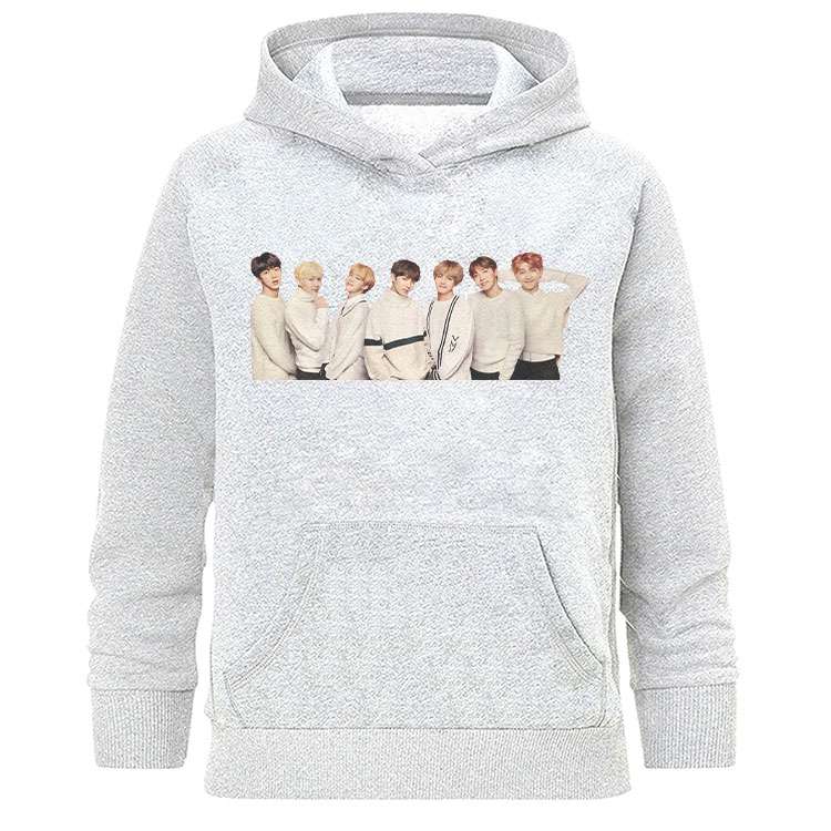 هودی زنانه طرح بی تی اس مدل Z742