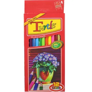 مداد رنگی 12 رنگ ترتل کد 8