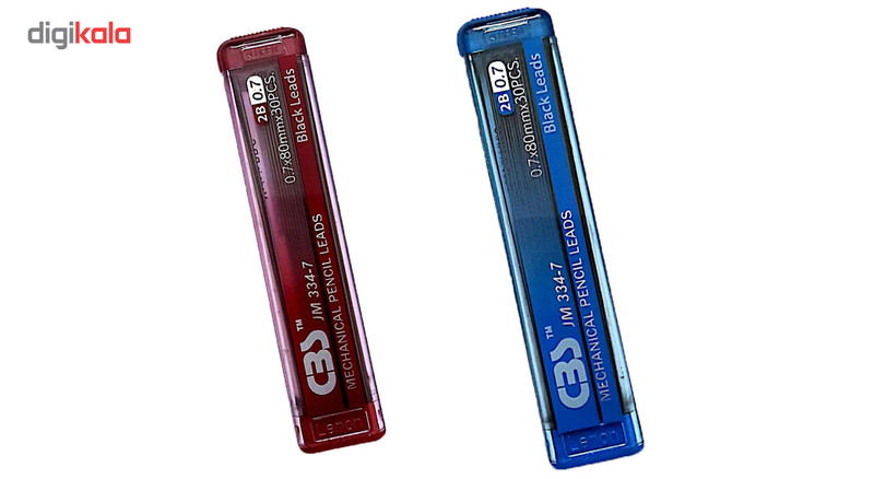 نوک مداد نوکی 0.7 میلی متری سی بی اس مدل 2B بسته 4 عددی