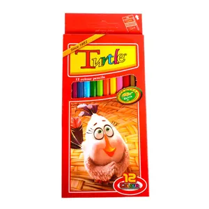 مداد رنگی 12 رنگ ترتل کد 4