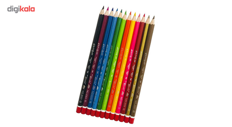 مداد رنگی 12 رنگ ترتل کد 4