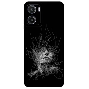 Megafone Face Sketch 7423 Cover For Motorola Moto E15