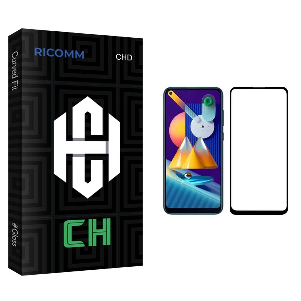 محافظ صفحه نمایش ریکام مدل CH glass مناسب برای گوشی موبایل سامسونگ Galaxy M11