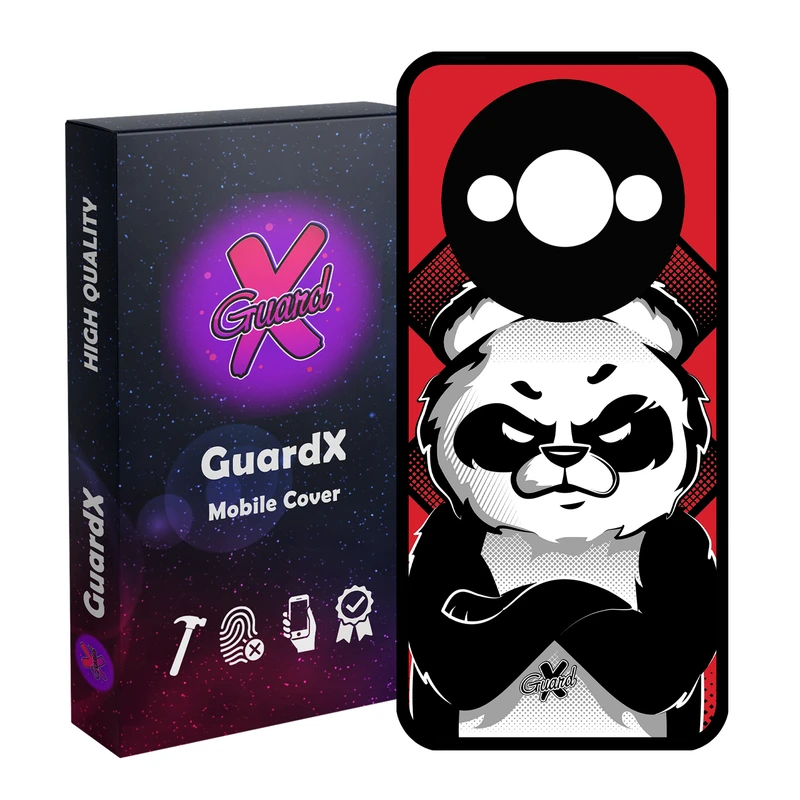 کاور گارد ایکس طرح Panda مدل Glass10301 مناسب برای گوشی موبایل شیائومی Redmi A3 4G/ A3X 4G/ Poco C61