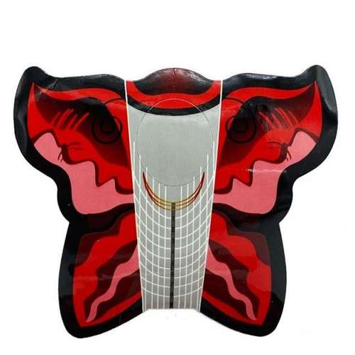 فرمر کاشت ناخن مدل پروانه ایی بسته 300 عددی