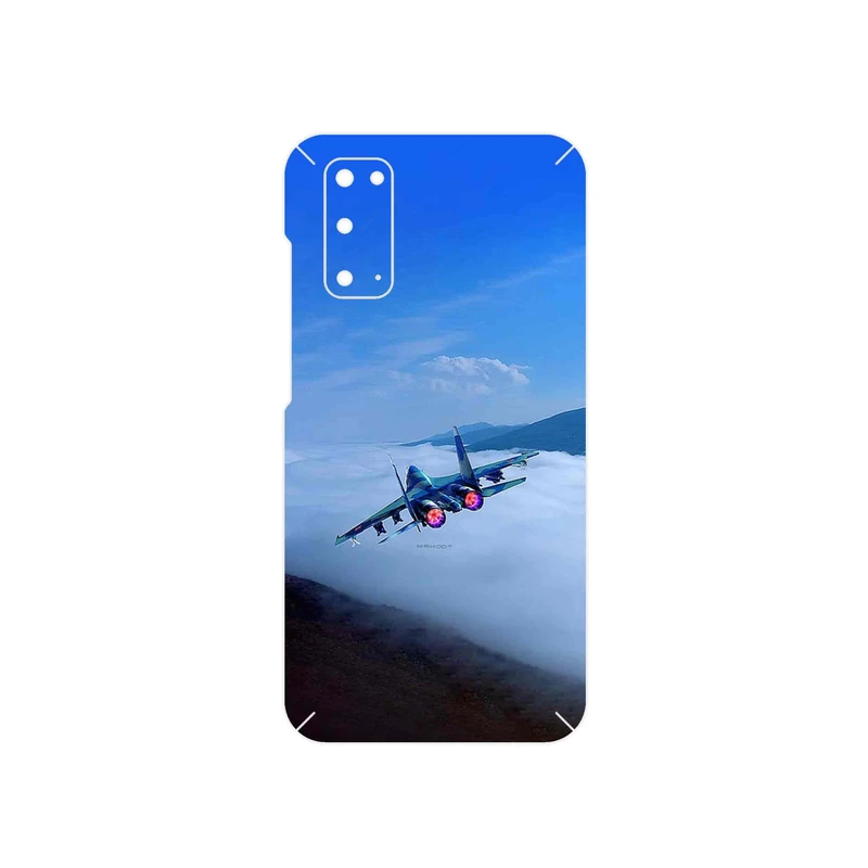 برچسب پوششی ماهوت مدل Fighter plane Su27 مناسب برای گوشی موبایل سامسونگ Galaxy S20