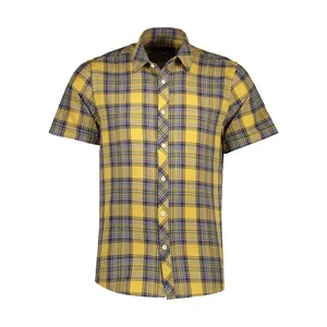 پیراهن آستین کوتاه مردانه پاتن جامه مدل رگولار فیت 121721010373123