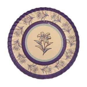 پیش دستی یکبار مصرف مدل لیلیوم مجموعه 20 عددی 