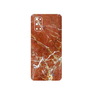 MAHOOT Red Marble Cover Sticker for Realme 7 5G