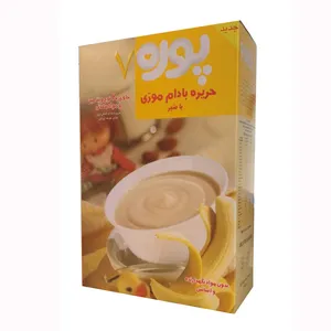 پوره 7 حریره بادام موزی با شیر نوباوه - 250 گرم 