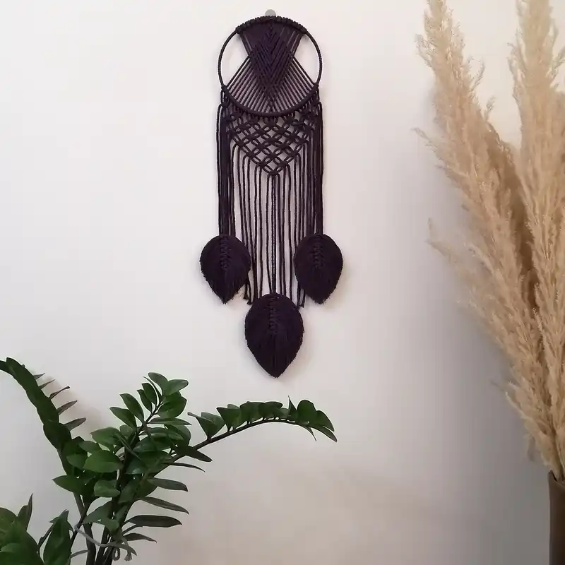 دیوارکوب بافتنی مدل دل آرا 2