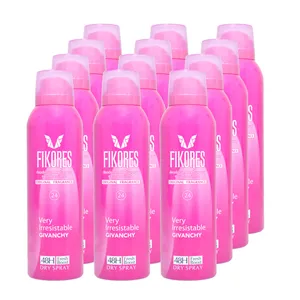 اسپری خوشبو کننده بدن زنانه فیکورس مدل Very Irresistible givenchy حجم 200 میلی لیتر مجموعه 12 عددی
