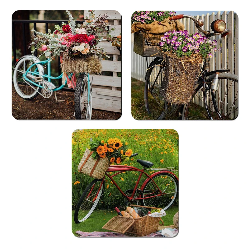 مگنت صباطرح مدل دوچرخه کد M1310 مجموعه 3 عددی