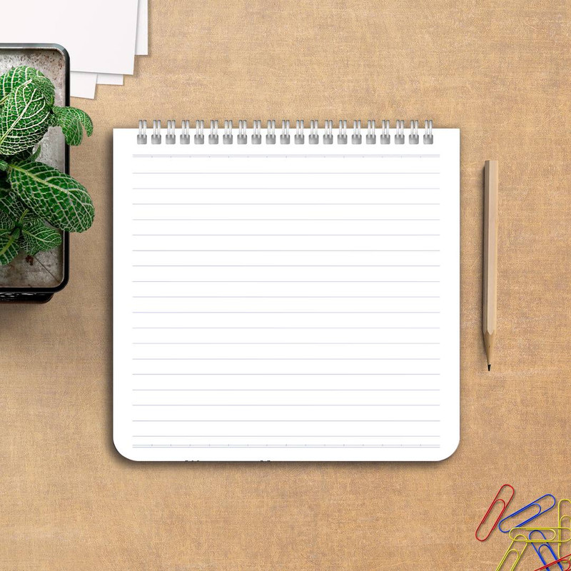 دفتر یادداشت 60 برگ مدل خط دار کد 101