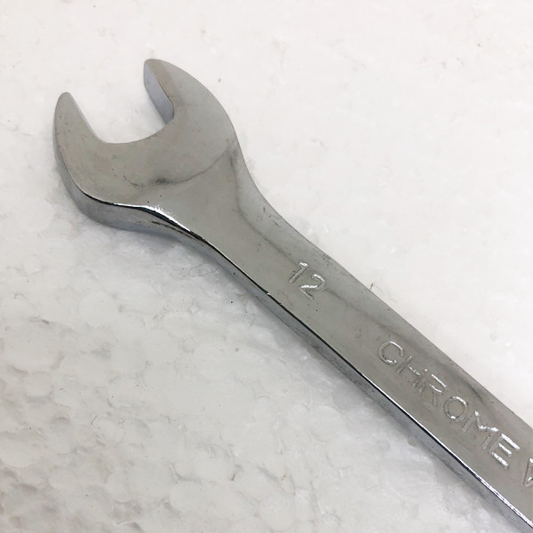 آچار یکسرتخت و یکسر رینگی جغجغه ای کد CR-V0012 سایز 12 میلیمتر