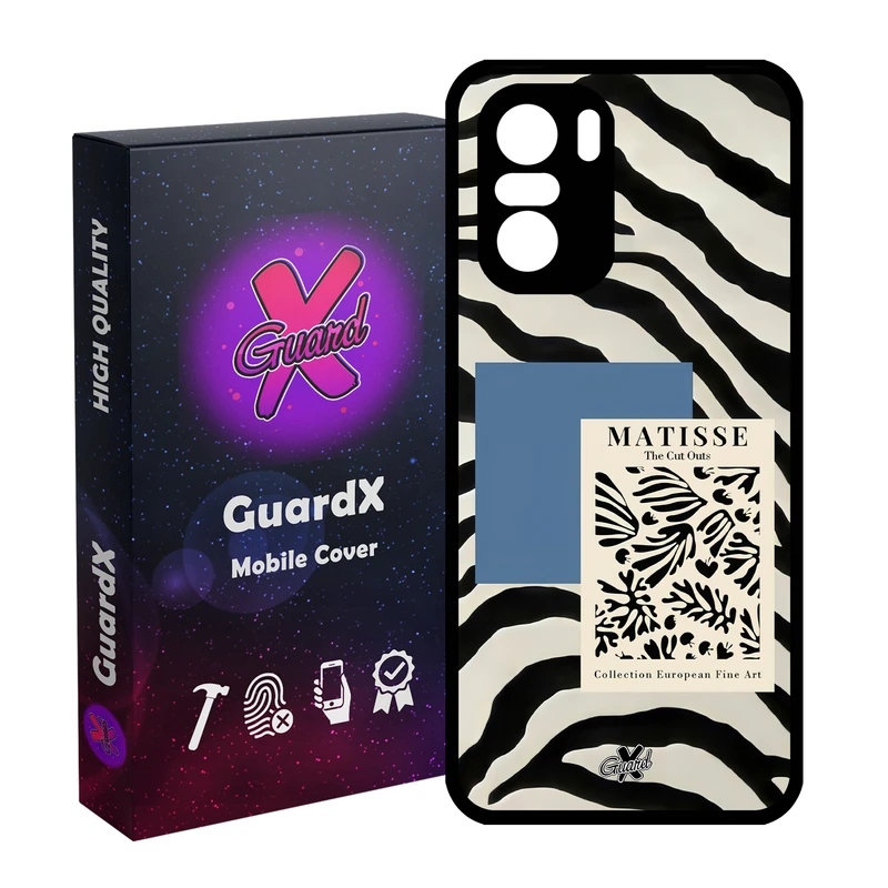 کاور گارد ایکس طرح Zebra مدل Glass10568 مناسب برای گوشی موبایل شیائومی Poco F3/MI 11X/MI 11X Pro/Redmi K40/K40 Pro