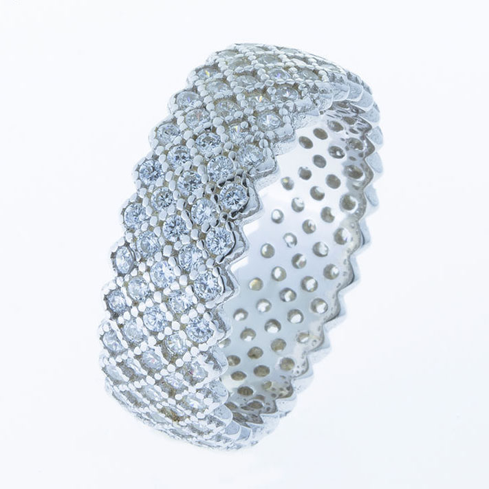 انگشتر نقره زنانه مدل AVN_R10