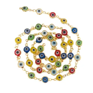 زنجیر دستبند مدل چشم نظر کد 306