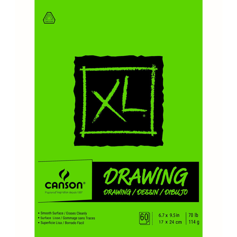 مقوا مداد رنگی کانسون مدل DRAWING کد 114gsm سایز 24 × 17 سانتی متر بسته 60 عددی