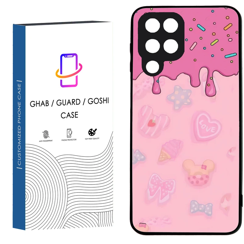 کاور قاب گارد گوشی طرح دخترانه کد 55 - TPU مناسب برای گوشی موبایل سامسونگ Galaxy A22 4G