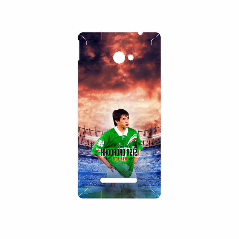 برچسب پوششی ماهوت مدل Khodadad Azizi مناسب برای گوشی موبایل اچ تی سی 8X