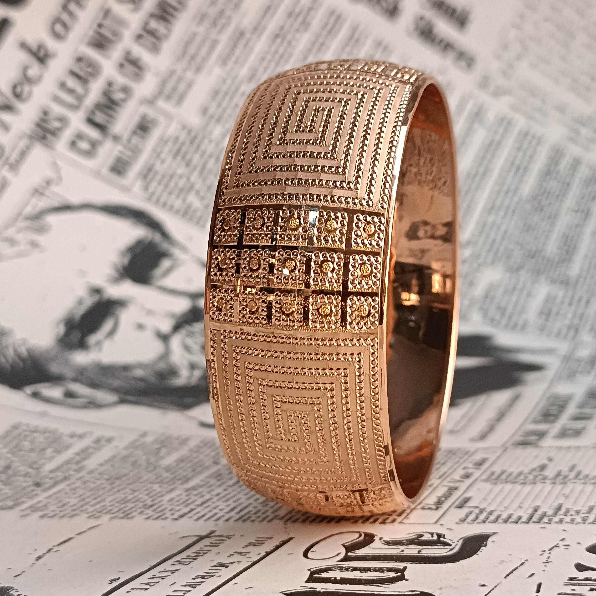 النگو طلا 18 عیار زنانه رز کد 254S3