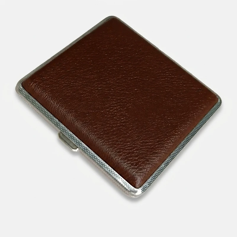 جعبه سیگار مدل افن کلاسیک طرح چرم کد MH0019