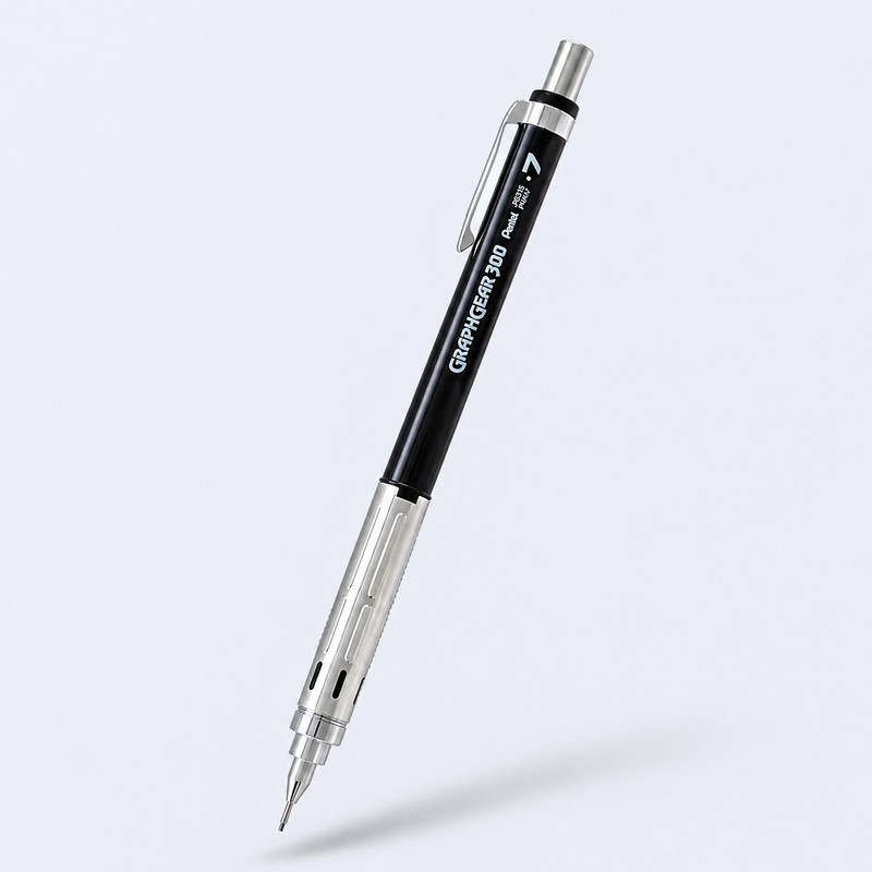 مداد نوکی 0.7 میلی متری پنتل مدل GraphGear 300