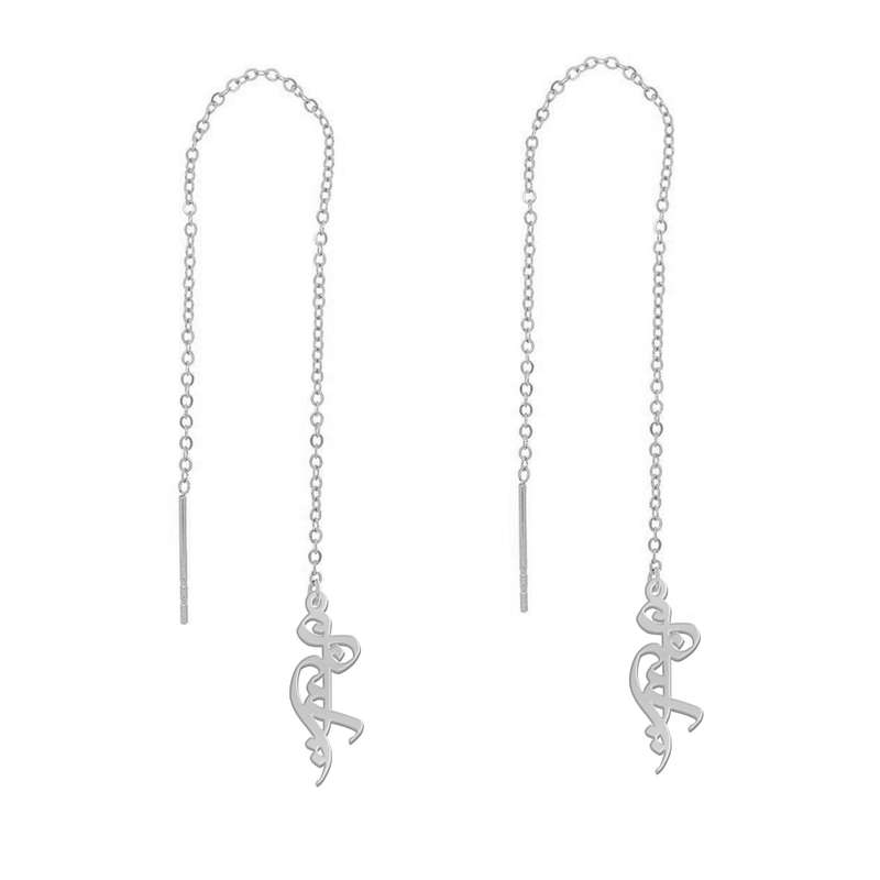 گوشواره نقره زنانه لیردا مدل اسم آسیه gosh sss گوشواره نقره زنانه لیردا مدل اسم آسیه gosh sss