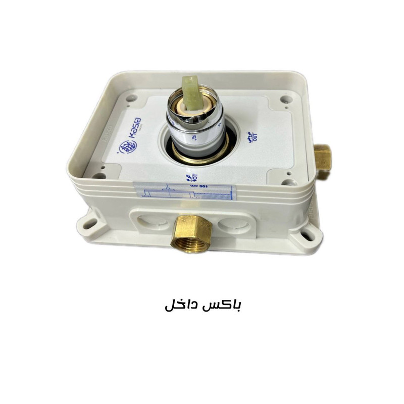ست شیرآلات کسری مدل دامون توکار مجموعه 6 عددی