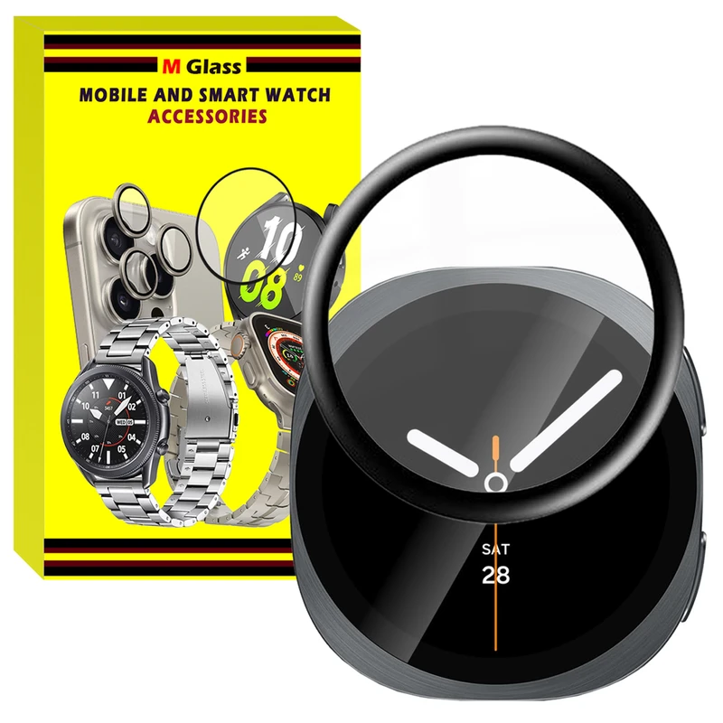 محافظ صفحه نمایش نانو ام‌گلس مدل GLS_Pmma مناسب برای ساعت هوشمند سامسونگ Galaxy Watch 8 40mm