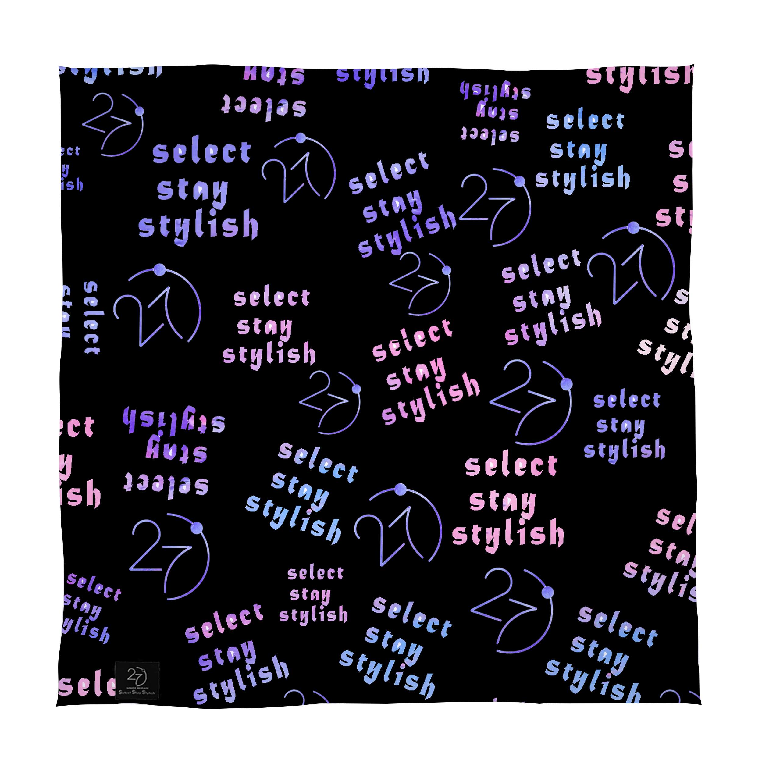  دستمال سر و گردن 27 طرح SELECT STAY STYLISH کد H10