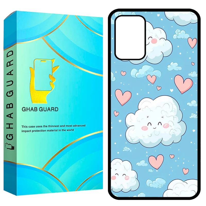 کاور قاب گارد طرح ابر مدل GCHPA324 مناسب برای گوشی موبایل سامسونگ Galaxy A32 4G 