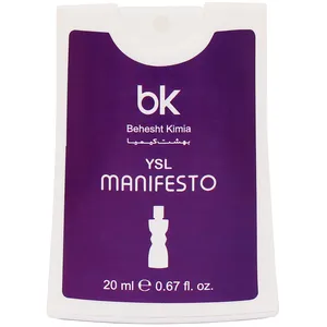 عطر جیبی زنانه بی کی مدل Manifesto حجم 20 میلی لیتر