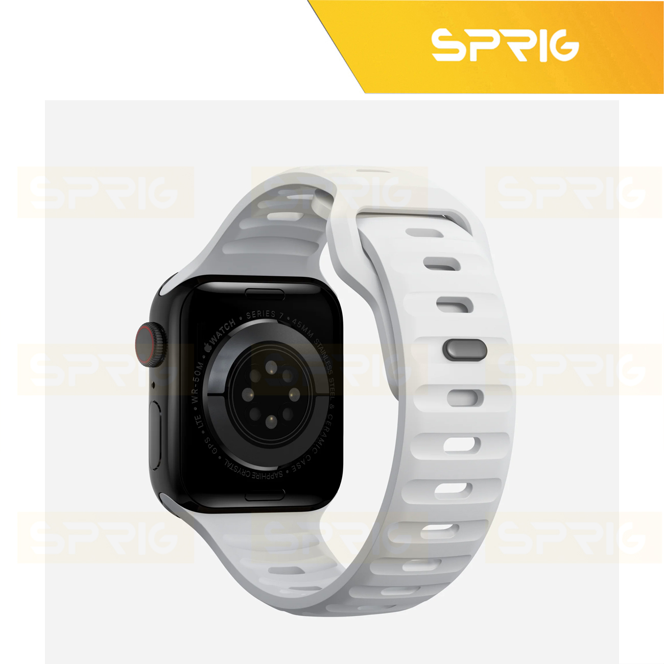 بند اسپریگ مدل Spig Protection مناسب برای اپل واچ Ultra / Ultra 2 49mm به همراه کاور