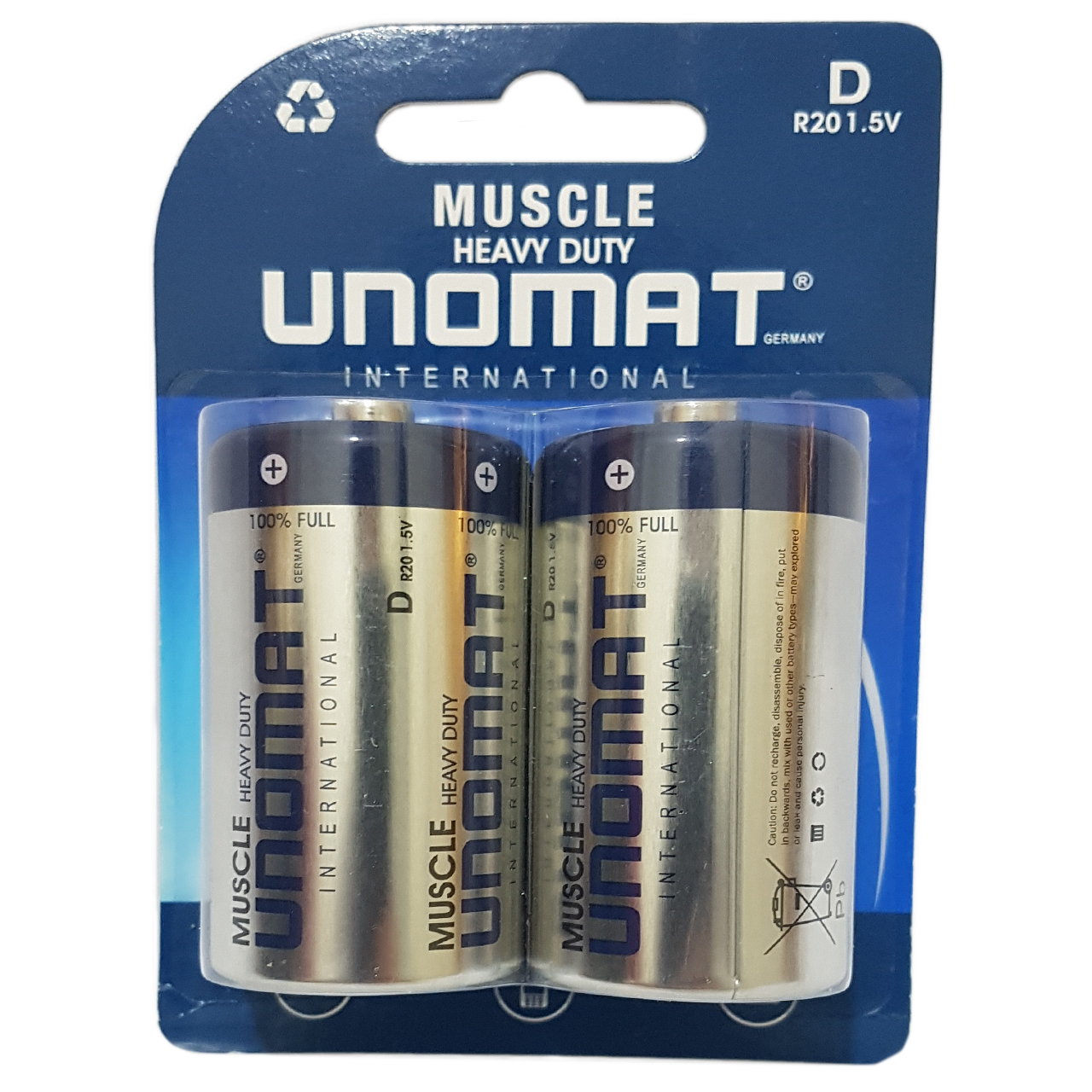 باتری D یونومات مدل Muscle Heavy Duty بسته 2 عددی