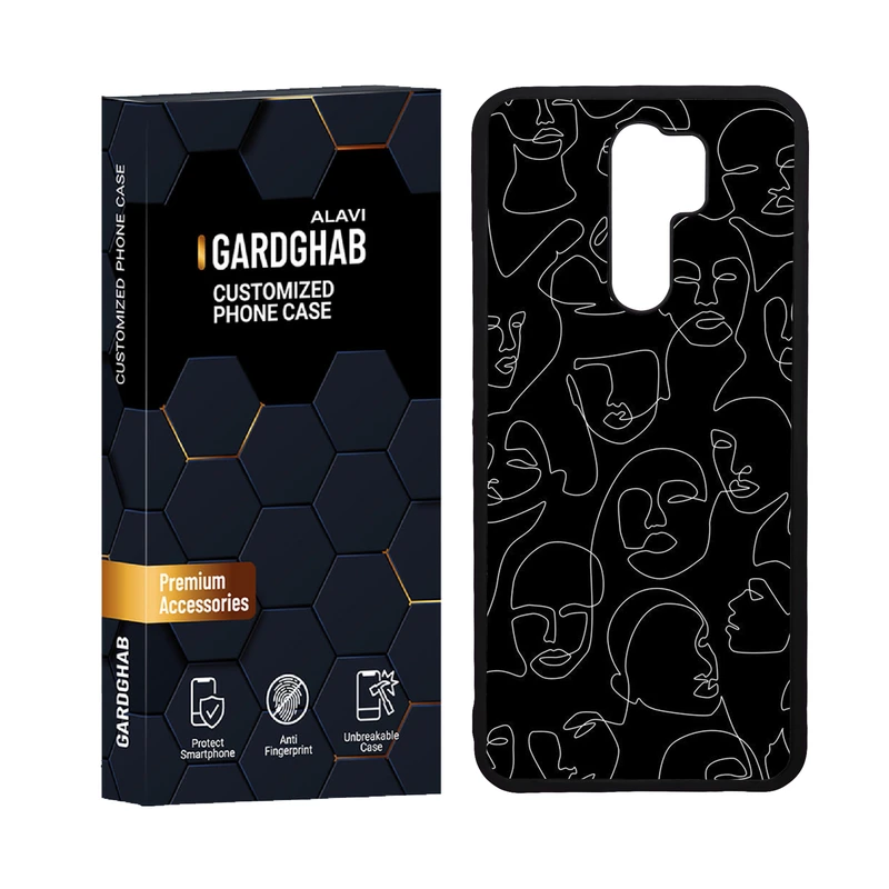 کاور گارد قاب علوی مدل دورژله ای ساده و مینیمال مناسب برای گوشی موبایل شیائومی Redmi 9 / Redmi 9 Prime