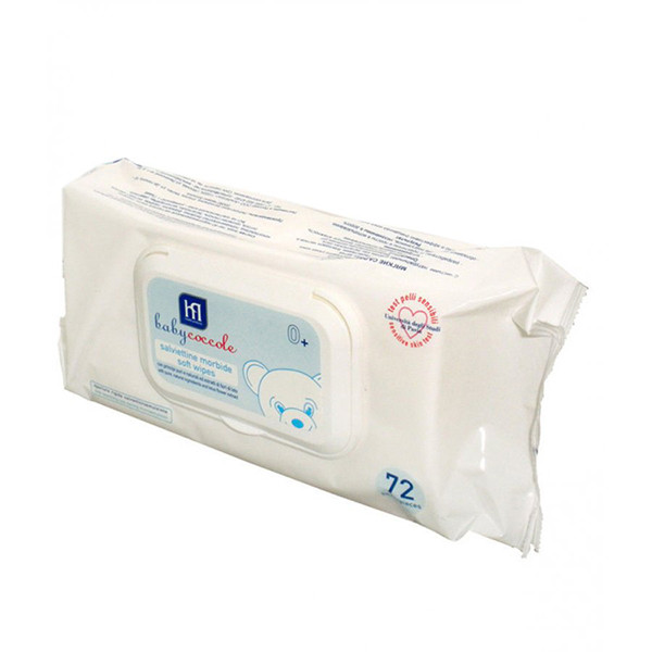 دستمال مرطوب بیبی کوکول کد 4124 بسته 72 عددی