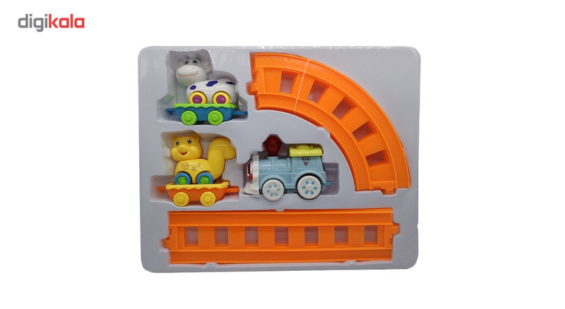 قطار اسباب بازی کیدتونز مدل Animals کد KTM-013